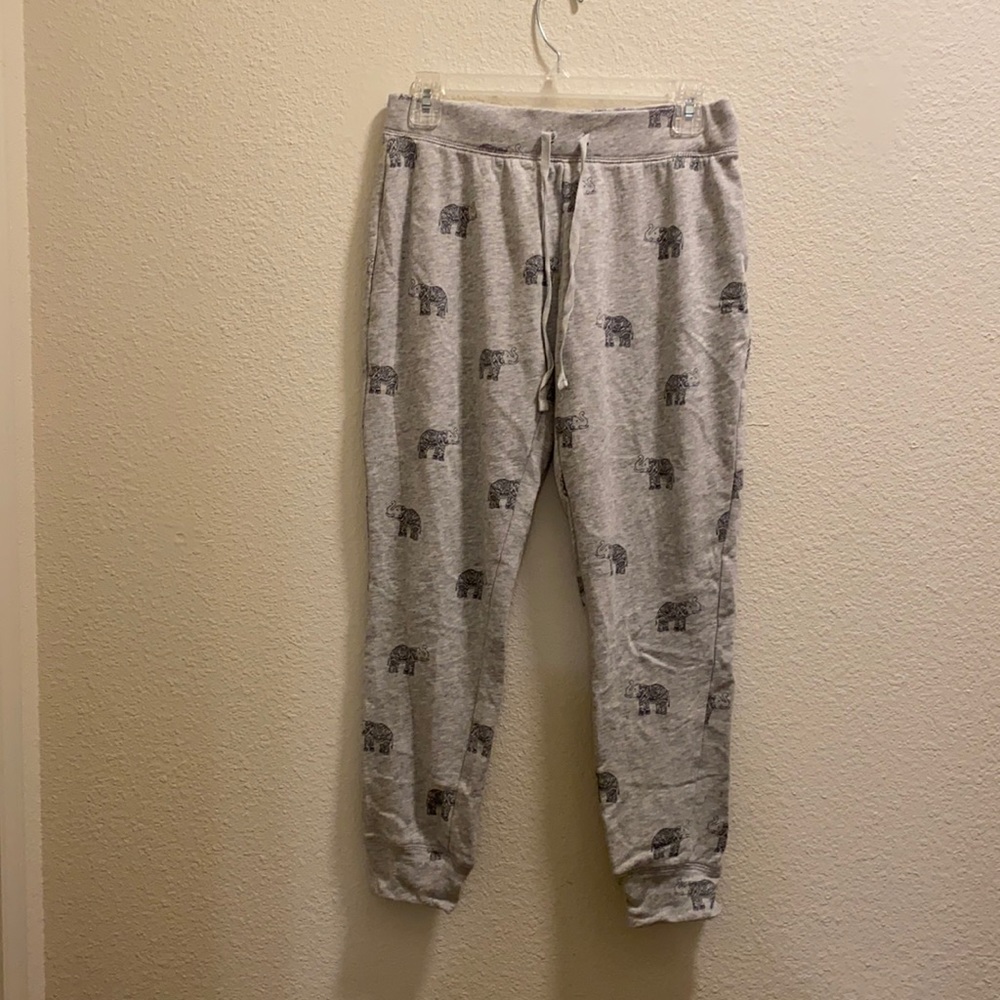 Elephant gray sweat pants